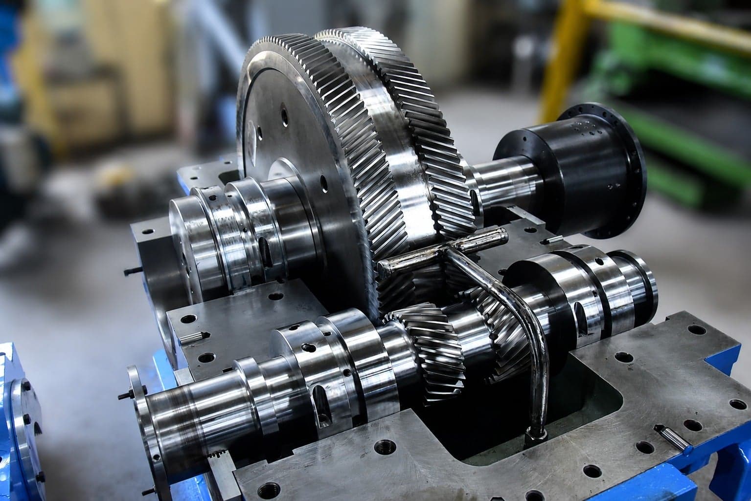 Precision component in production at the TurboDyne works