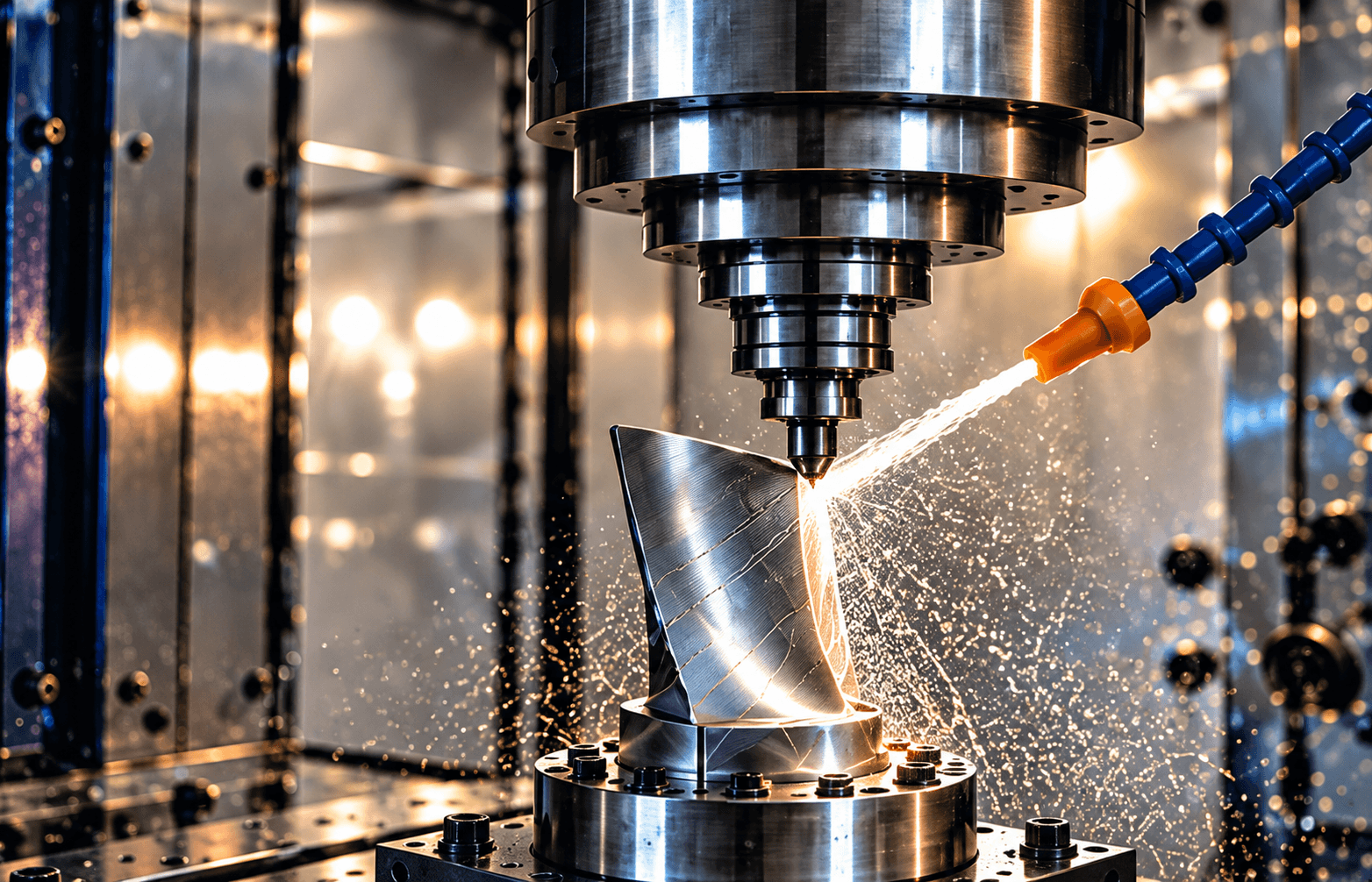 Precision manufacturing of a critical rotating-equipment component