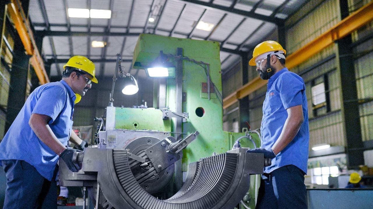 Inside the TurboDyne works at Jubail Industrial City