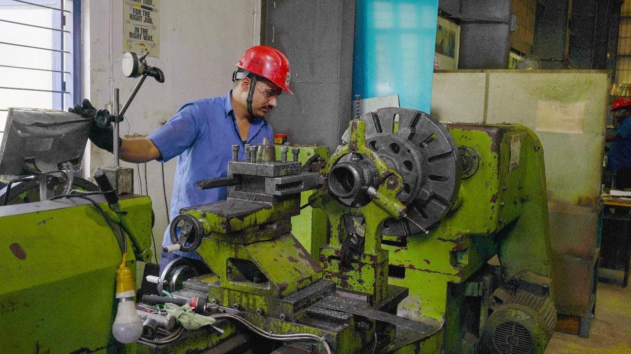 Inside the TurboDyne works at Jubail Industrial City