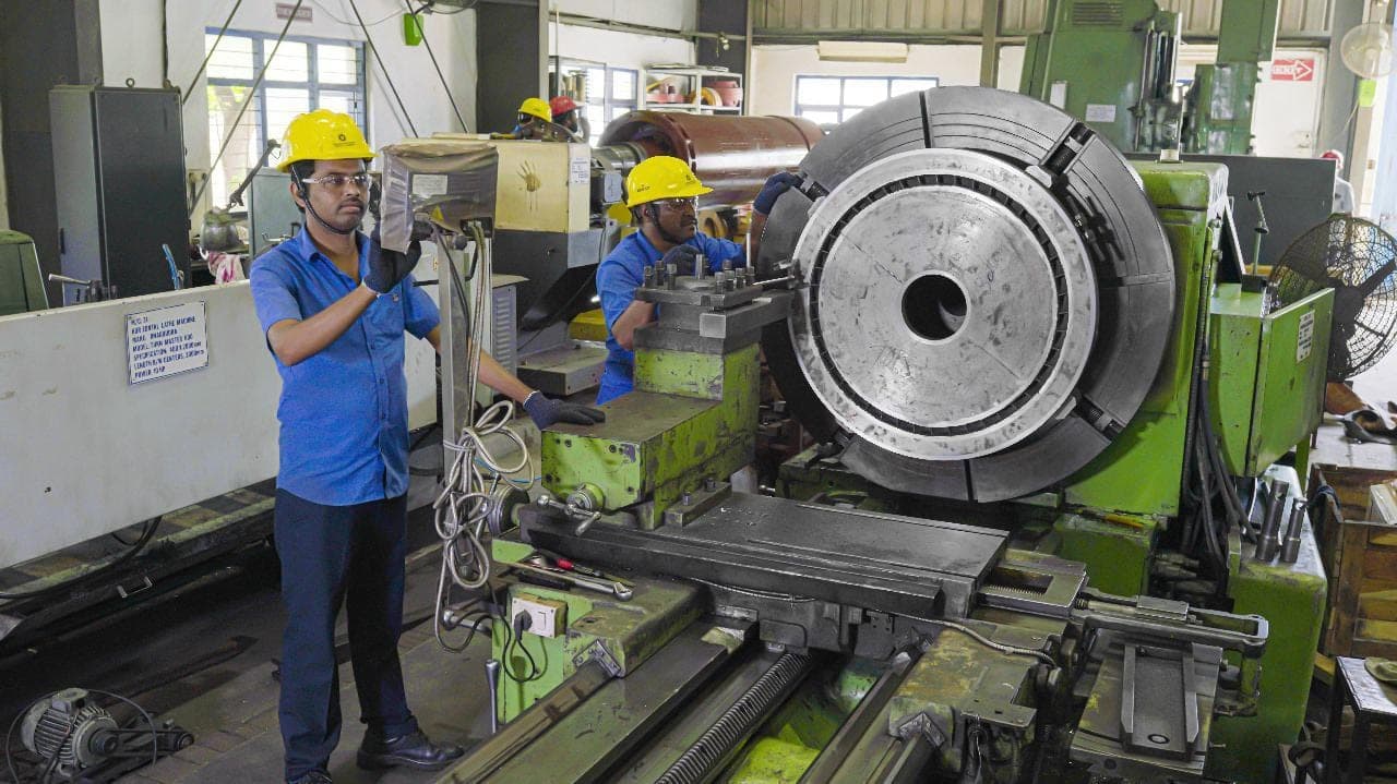 Inside the TurboDyne works at Jubail Industrial City