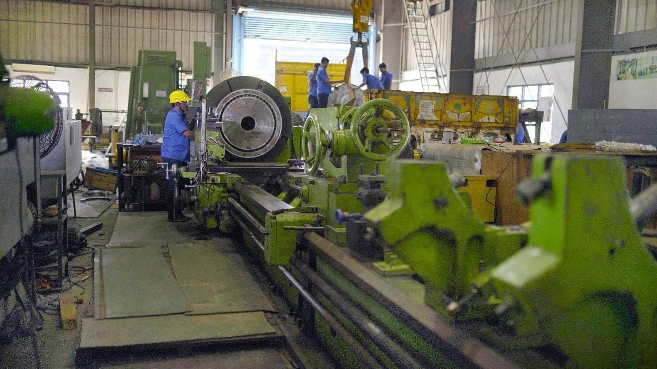 Inside the TurboDyne works at Jubail Industrial City