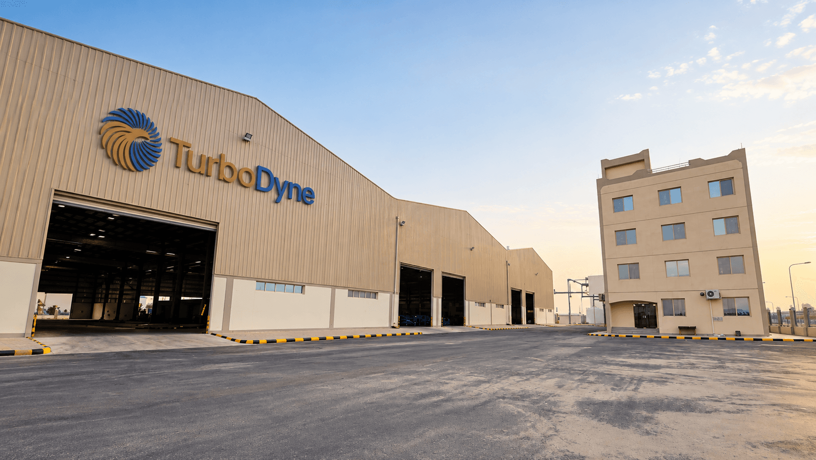 TurboDyne manufacturing and servicing facility in Al-Jubail