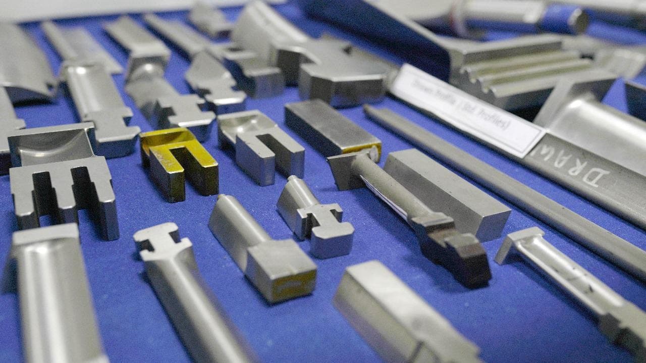Component manufactured at the TurboDyne works