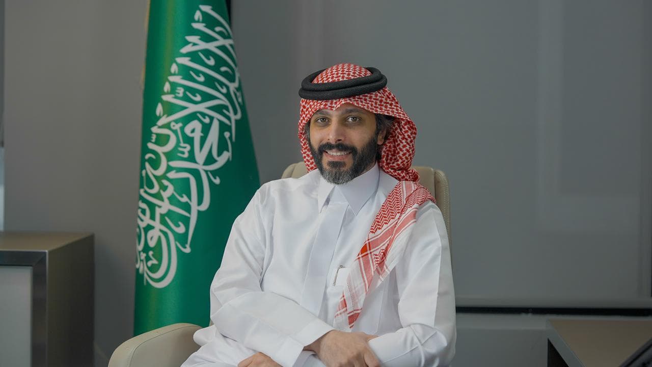 Fahad Abdulrahman Al Jabr, Chief Executive Officer of TurboDyne, in his office